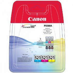 Canon CLI-521 Pachet Cartuse CMY