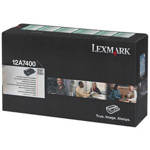 Lexmark 12A7400 Cartus Toner Return Negru