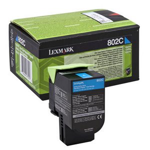 Lexmark 802C (80C20C0) Cartus Toner Return Albastru