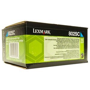 Lexmark 802SC (80C2SC0) Cartus Toner Return Albastru