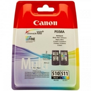 Canon PG-510 + CL-511 Pachet Cartuse Negru si Color