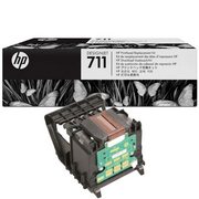 HP 711 (C1Q10A) Cap Imprimare Negru si Color CMY