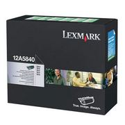 Lexmark 12A5840 Cartus Toner Return Negru